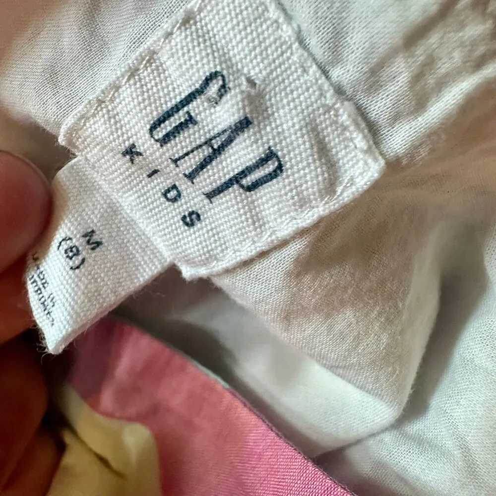 Gap Plaid Summer Dress Size 8